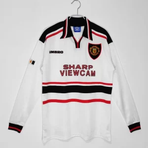 Manchester United 1998-99 Away Long Sleeve Retro Jersey