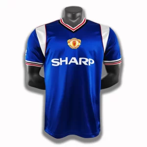Manchester United 1990-91 Goalkeeper Green Long Sleeve Retro Jersey