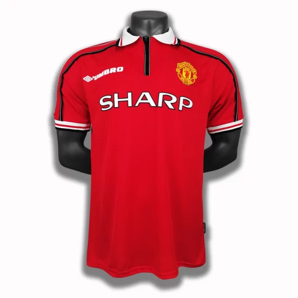 Manchester United 1998-99 Home Retro Jersey