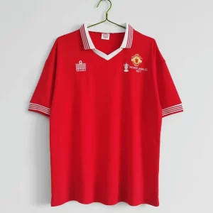 Manchester United 1977-78 Home Retro Jersey
