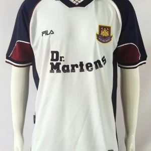 West Ham 1999-01 Away Retro Jersey