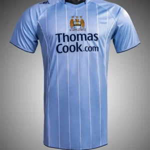 Manchester City 2007-08 Home Retro Jersey