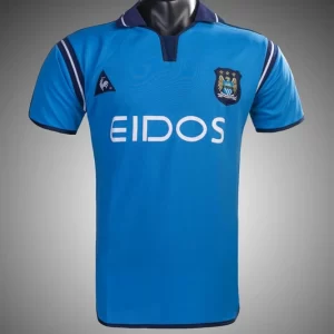 Manchester City 2001-02 Home Retro Jersey