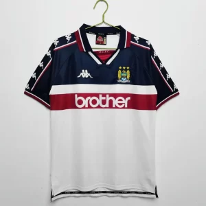 Manchester City 1997-98 Away Retro Jersey