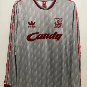 Liverpool 1989-91 Away Long Sleeve Retro Jersey