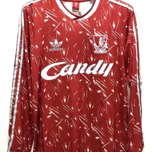 Liverpool 1989-91 Home Long Sleeve Retro Jersey