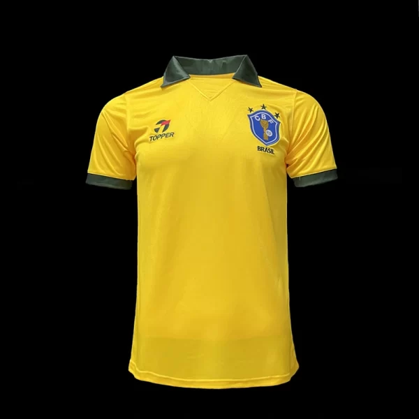 Brazil 1988-89 Home Retro Jersey