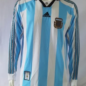 Argentina 1998-99 Home Long Sleeve Retro Jersey