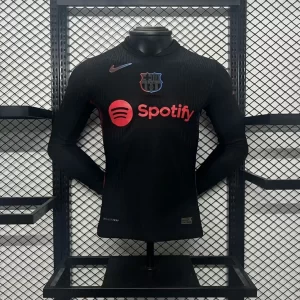 Barcelona 2024-25 Away Long Sleeves Jersey Player Version