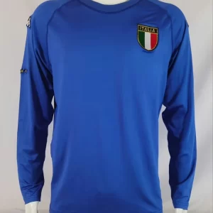 Italy 2000-01 Home Long Sleeve Retro Jersey