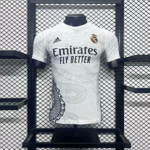 Real Madrid 2024-25 White Dragon Special Edition Jersey Player Version