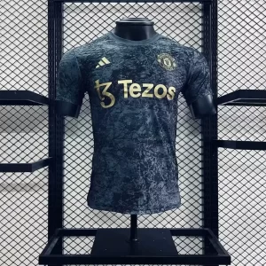 Manchester United 2024-25 Stone Roses Pre-match Training Jersey Player Version