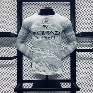 Manchester City 2024-25 Special Edition Long Sleeve Jersey Player Version