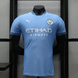 Manchester City 2024-25 Home Jersey Player Version