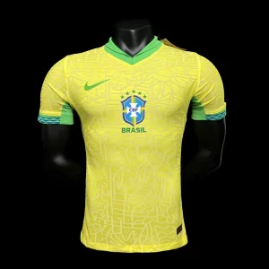 Brazil 2024-25 Home Jersey Player Version