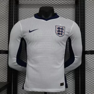 England 2024-25 Home Long Sleeve Jersey Player Version