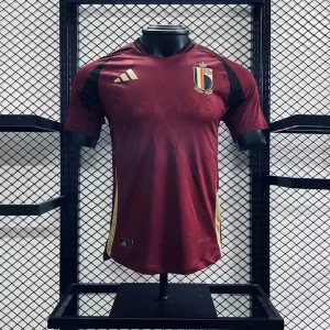 Belgium 2024-25 Red Home Jersey Player Version