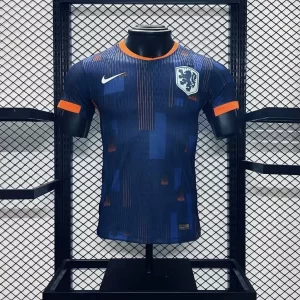 Netherlands 2024-25 Away Jersey Player Version
