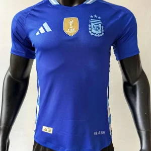 Argentina 2024-25 Away Jersey with Champion Badge Player Version
