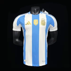 Argentina 2024-25 Home Jersey with Champion Badge Player Version