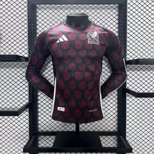 Mexico 2024-25 Home Long Sleeve Jersey Player Version