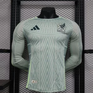 Mexico 2024-25 Away Long Sleeve Jersey Player Version