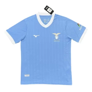 Lazio 2024-25 50th Champion Edition Blue Jersey Fan Version
