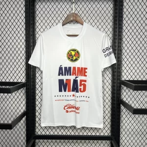 Club America 2024-25 15 Champions White Commemorative Edition Jersey Fan Version