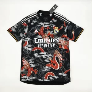Real Madrid 2024-25 Year of the Dragon Commemorative Edition Jersey Fan Version