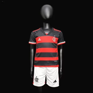 Flamengo 2024-25 Home Kids Kit