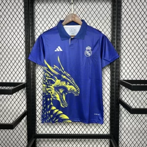 Real Madrid 2024-25 Blue Dragon Special Edition Jersey Fan Version