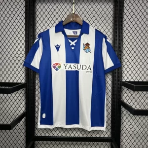 Real Sociedad 2024-25 Home Jersey Fan Version
