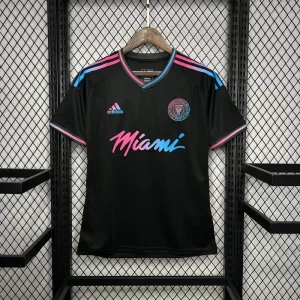 Inter Miami 2024-25 Black Special Edition Jersey Fan Version