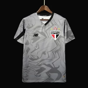 Sao Paulo 2024-25 Grey Goalie Jersey Fan Version