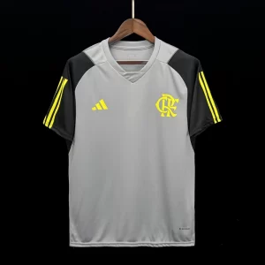 Flamengo 2024-25 Gray Training Jersey Fan Version