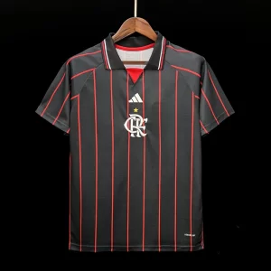 Flamengo 2024-25 Black Jersey Fan Version