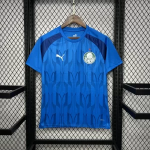 Palmeiras 2024-25 Blue Pre-Match Training Jersey Fan Version
