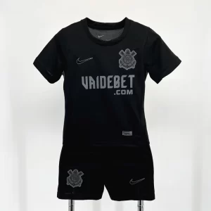 Corinthians 2024-25 Away Kids Kit