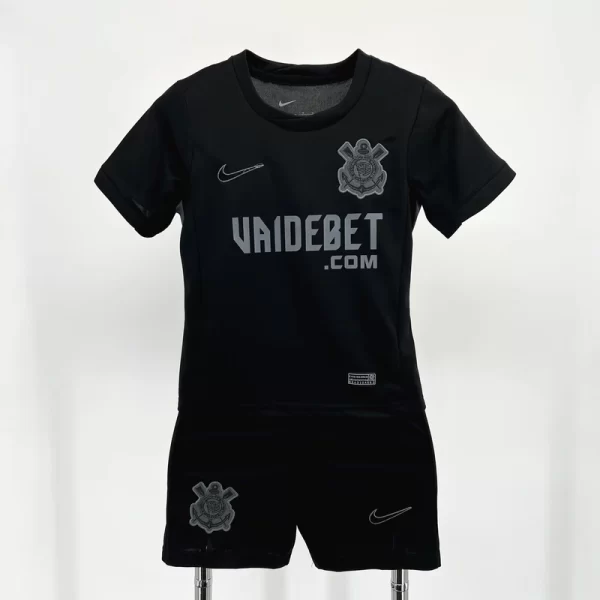 Corinthians 2024-25 Away Kids Kit