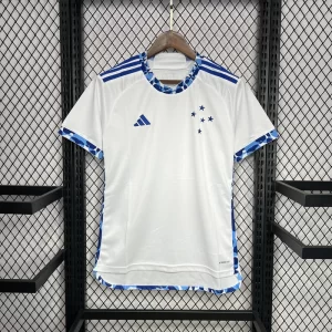 Cruzeiro 2024-25 Away Jersey Fan Version