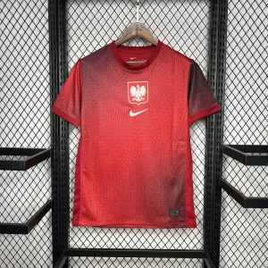 Poland 2024-25 Euro Away Jersey Fan Version