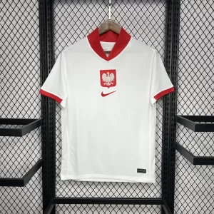 Poland 2024-25 Euro Home Jersey Fan Version
