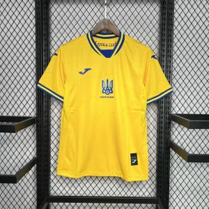 Ukraine 2024-25 Euro Home Jersey Fan Version