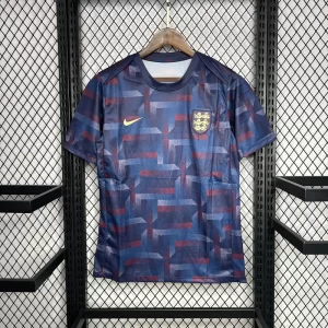 England 2024-25 Euro Pre-match Training Uniform Jersey Fan Version