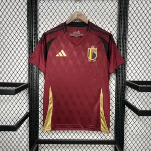 Belgium 2024-25 Euro Home Jersey Fan Version