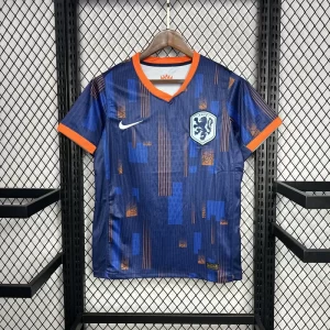 Netherlands 2024-25 Euro Away Jersey Fan Version