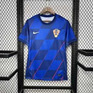 Croatia 2024-25 Euro Away Jersey Fan Version