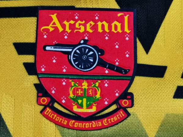 Arsenal 1991-93 Away Retro Jersey - Image 10