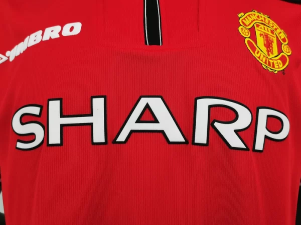 Manchester United 1998-99 Home Retro Jersey - Image 3