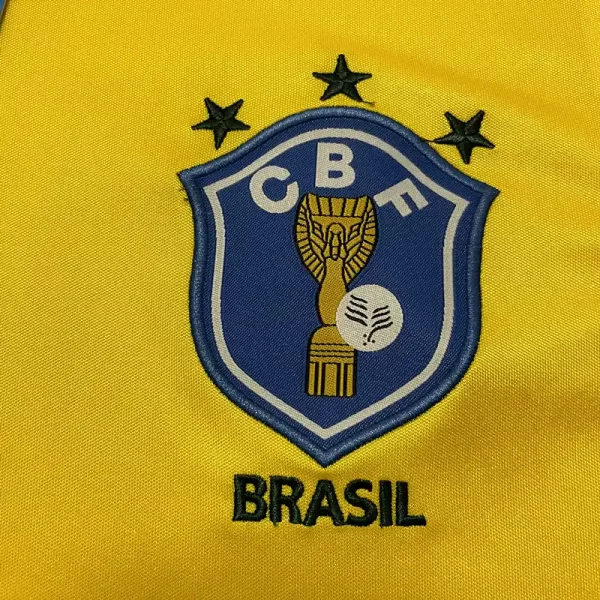 Brazil 1988-89 Home Retro Jersey - Image 3